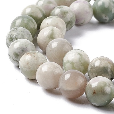 Natural Peace Jade Beads Strands G-G905-07-1