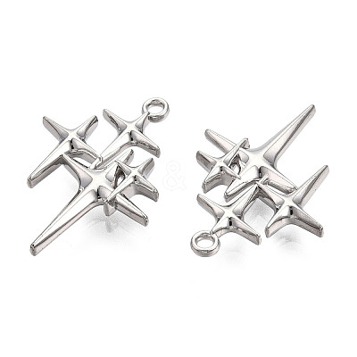 Rack Plating Alloy Pendants PALLOY-F286-03P-1