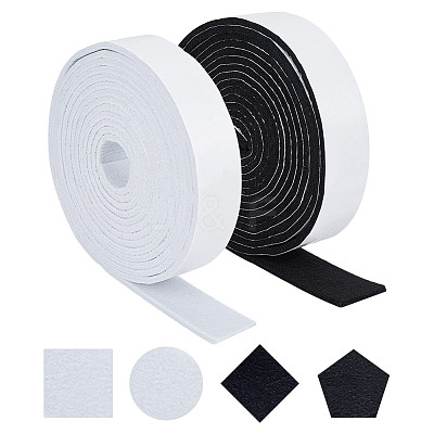 2 Rolls 2 Colors Self-adhesive Felt Fabric FIND-NB0006-18-1