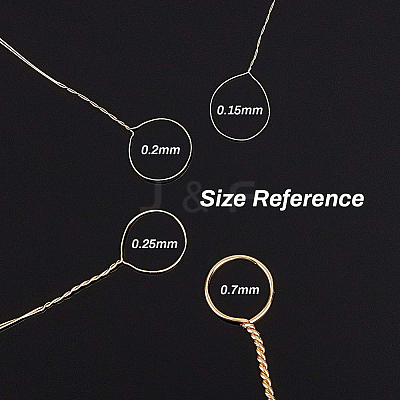 Round Copper Wire for Jewelry Making CWIR-BC0004-0.7mm-07-1
