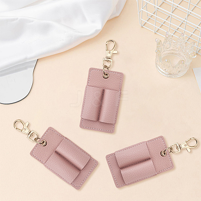 3Pcs PU Keychains KEYC-CL0001-49D-1