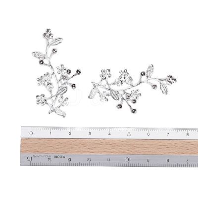 Alloy Connector Rhinestone Setting X-PALLOY-G253-15S-1