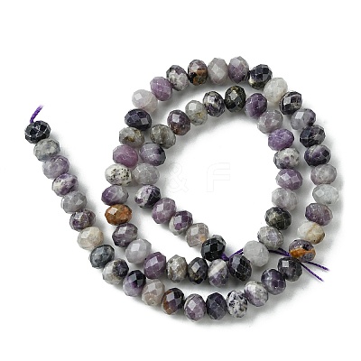 Natural Sugilite Beads Strands G-A092-G05-03-1