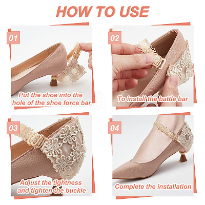 Adjustable Anti-Loose Shoelaces AJEW-WH0473-02-1