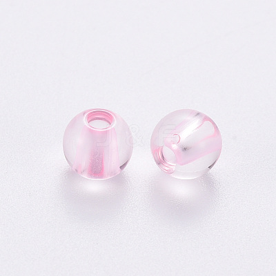 Transparent Acrylic Beads MACR-S370-A6mm-702-1