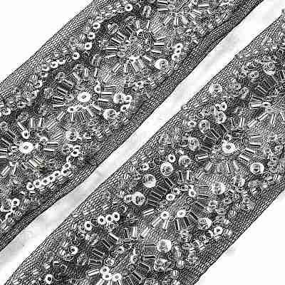 Polyester Lace Trims OCOR-A007-03-1