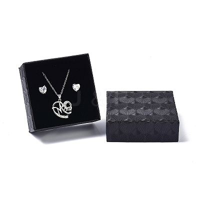 Paper Jewelry Set Boxes X-CON-Z005-03D-1