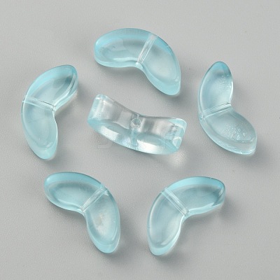 Transparent Handmade Lampwork Beads LAMP-CJC0012-01G-1