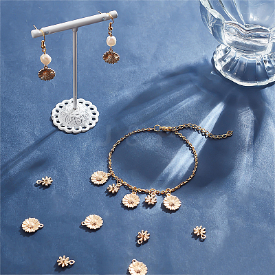 16Pcs 2 Style Brass Charms KK-AR0002-43-1