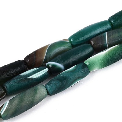 Natural Agate Beads Strands G-N357-06A-01-1