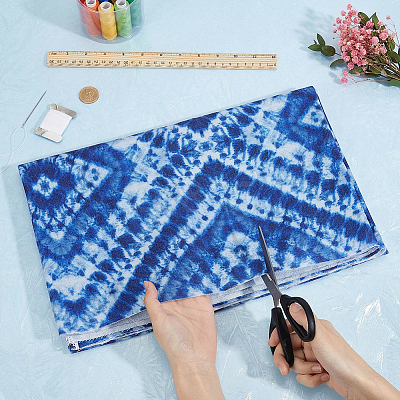 Fibre Tie-Dye Fabric For Sofa DIY-WH0816-524A-1