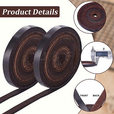 10M Flat Cowhide Cord NCOR-GF0001-01A-01-1