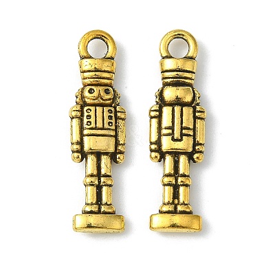 Tibetan Style Alloy Soldier Pendants X-TIBEP-GC160-AG-NR-1