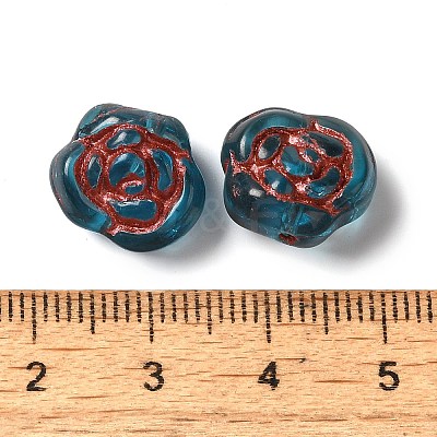 Transparent Lampwork Beads LAMP-P065-01A-01-1