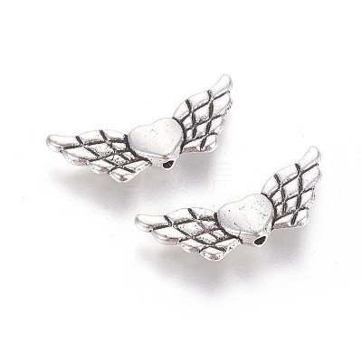 Tibetan Style Alloy Angeltee Beads LS-X-TIBEB-5494-AS-RS-1