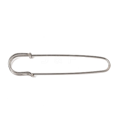 304 Stainless Steel Safety Pins Brooch Findings STAS-I673-05P-A-1
