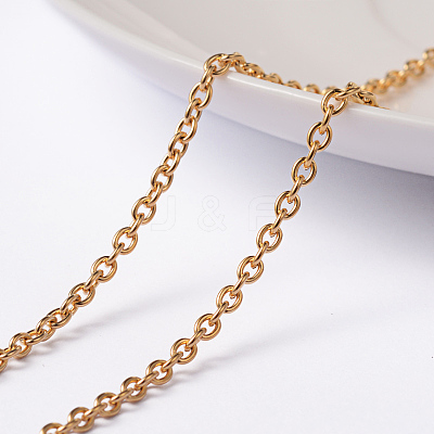 Ion Plating(IP) 304 Stainless Steel Cable Chains CHS-L014-08G-1