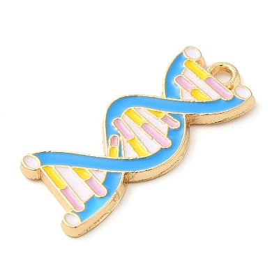 Alloy Enamel Pendants ENAM-R146-03B-1