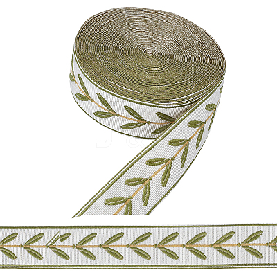 10M Vintage Jacquard Polyester Ribbon OCOR-CY0004-41B-1