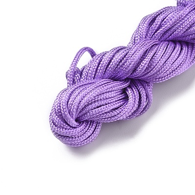 Nylon Braided Cord NWIR-WH0007-A27-1