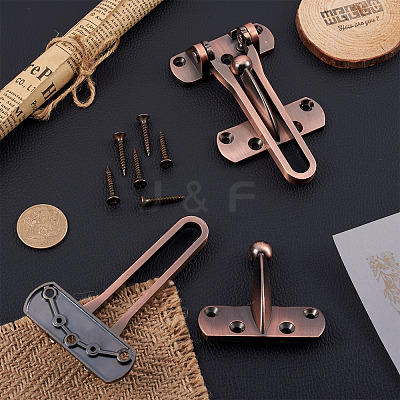 Zinc Alloy Swing Bar Door Lock SW-TAC0002-01D-1
