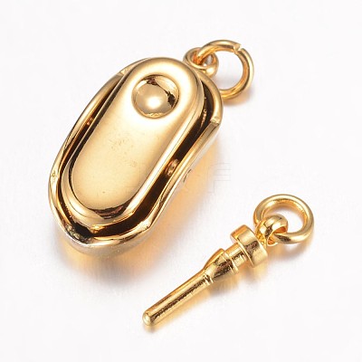 304 Stainless Steel Box Clasps STAS-G071-49G-1