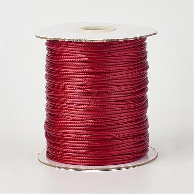 Eco-Friendly Korean Waxed Polyester Cord YC-P002-1mm-1118-1