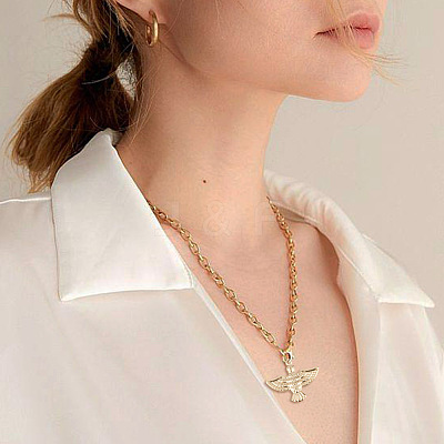 40Pcs 2 Colors Brass Pendants KK-AR0003-32-1