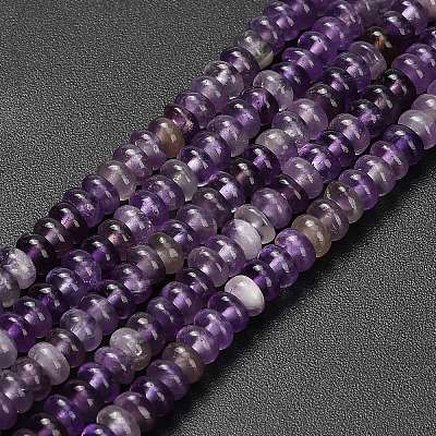 Natural Amethyst Beads Strands G-L635-A34-4x2mm-1
