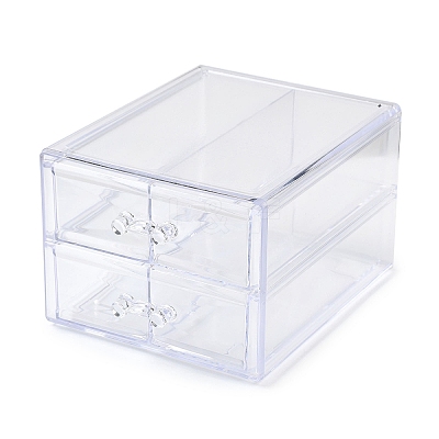 4-Grid Acrylic Jewelry Storage Drawer Boxes CON-K002-01A-1