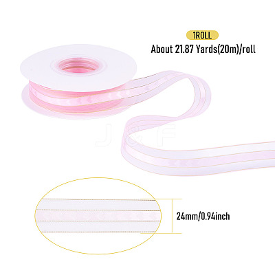 Polyester Lace Ribbon OCOR-TADJ0001-07E-1