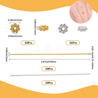 Tibetan Style Alloy Daisy Spacer Beads FIND-SP0003-79-1