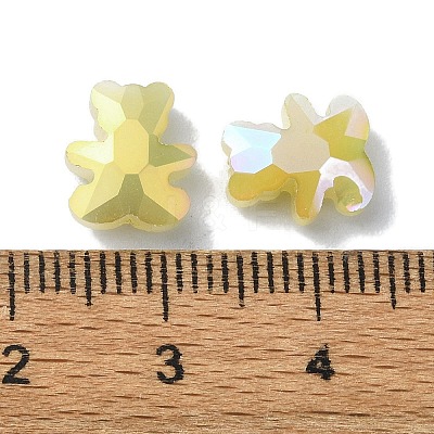 Electroplate Glass Beads EGLA-P059-01B-AB07-1