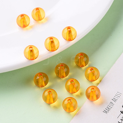 Transparent Acrylic Beads MACR-S370-A10mm-724-1