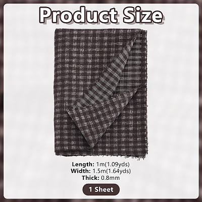 Woolen & Fibre Fabric DIY-WH0759-12A-1