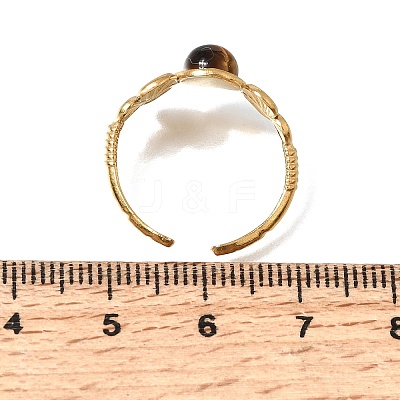 304 Stainless Steel Cuff Open Rings for Women GG-CBAE295-01G-06-1
