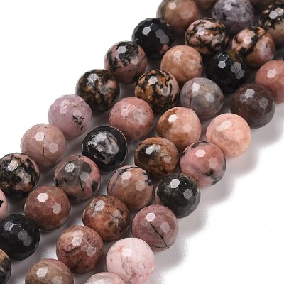 Natural Rhodonite Beads Strands G-E571-19C-1