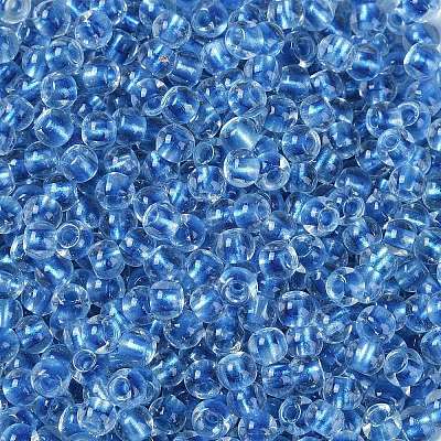 Transparent Inside Colours Glass Seed Beads X1-SEED-A032-04D-1