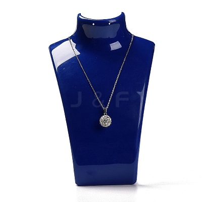 Plastic Necklace Bust Display Stands NDIS-P003-01-M-1