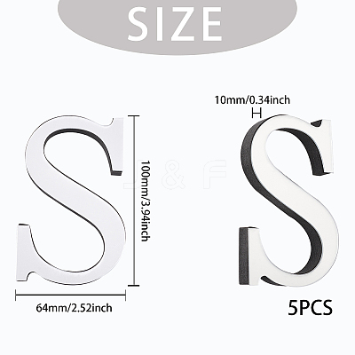 Acrylic Mirror Wall Stickers Decal DIY-CN0001-13A-S-1