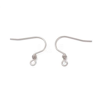 Tarnish Resistant 316 Surgical Stainless Steel Earring Hooks STAS-M288-07P-B-1