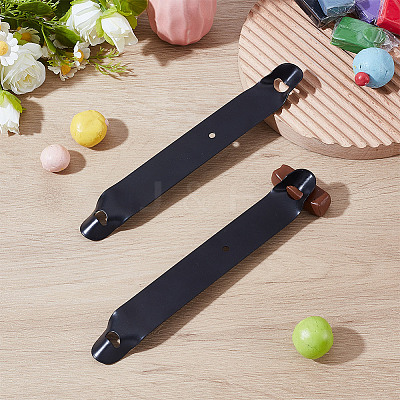 Stainless Steel Ceramic Clay Trimming Tool DIY-WH0622-361-1