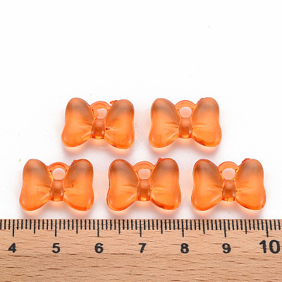Transparent Acrylic Pendants TACR-T024-02BA-921-1
