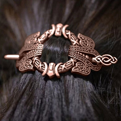Ancient-Costume Alloy Hair Sticks PW-WGF24A5-03-1