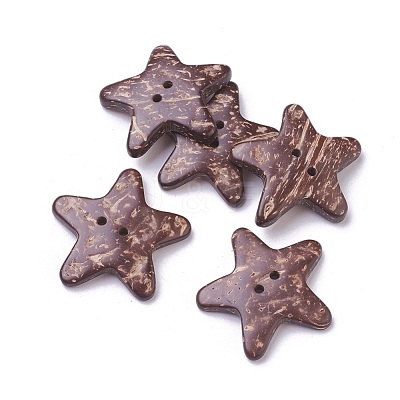 2-Hole Coconut Buttons BUTT-L019-04B-1
