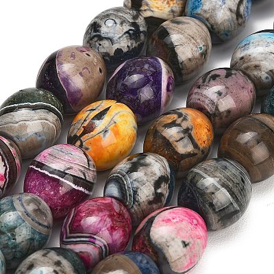 Natural Agate Beads Strands GG-L001-J01-03-1
