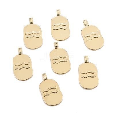 Brass Pendants KK-O140-20G-08-1