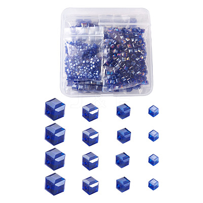 Electroplate Glass Beads Strands EGLA-TA0001-03A-1