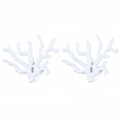 Opaque Acrylic Pendants OACR-N131-010B-A04-1