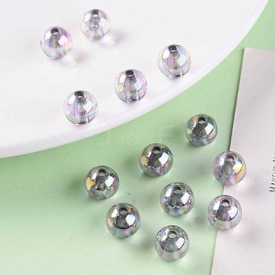 Transparent Acrylic Beads MACR-S370-B10mm-769-1